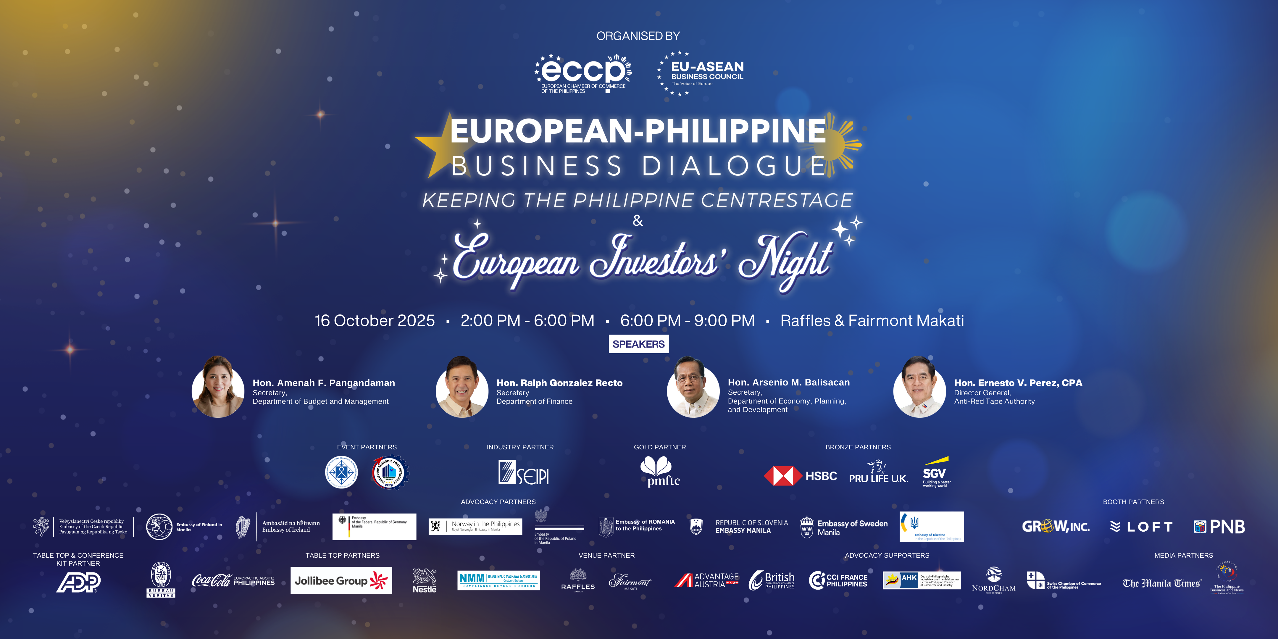 2025 European-Philippine Business Dialogue and European Investors’ Night