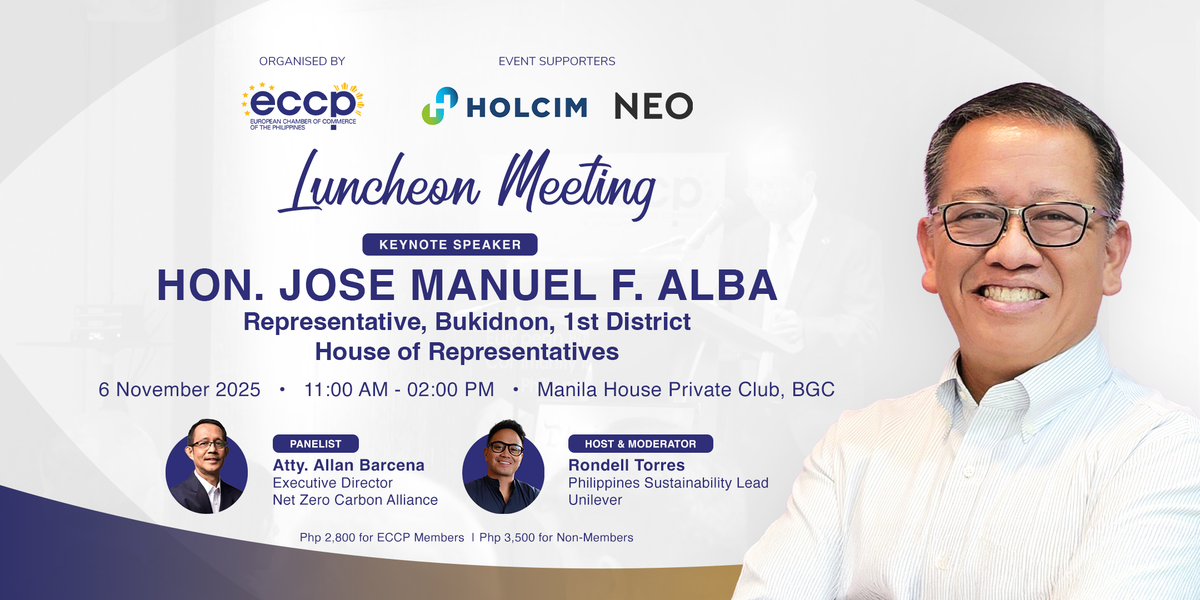 ECCP Luncheon Meeting with Congressman Alba