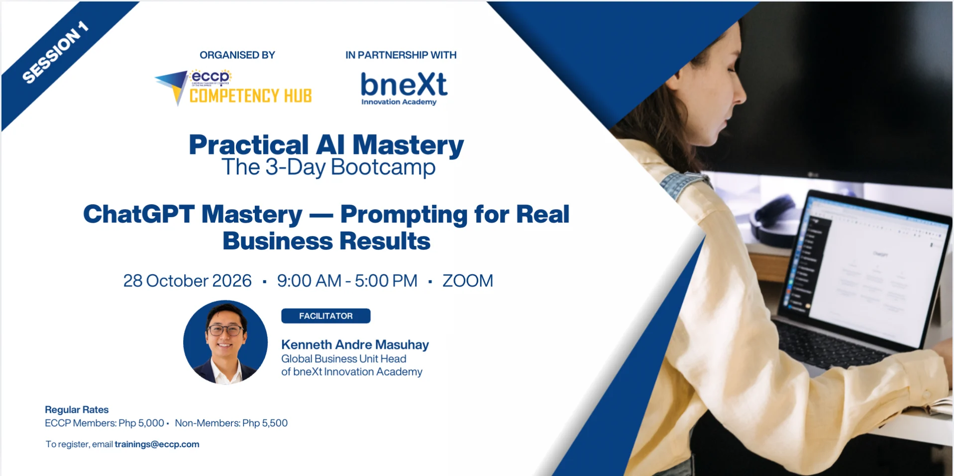 ChatGPT Mastery — Prompting for Real Business Results