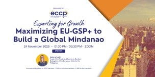 Exporting for Growth: Maximizing EU-GSP+ to Build a Global Mindanao